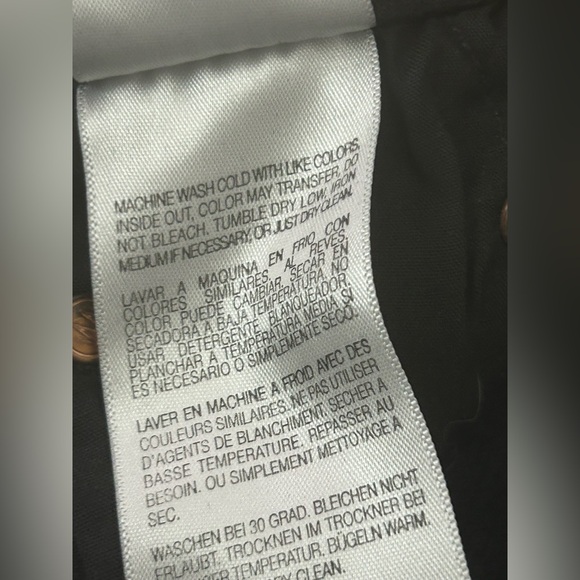 Mother The Looker Ankle Fray Guilty As Sin Black Jean Size 28 - Picture 8 of 13